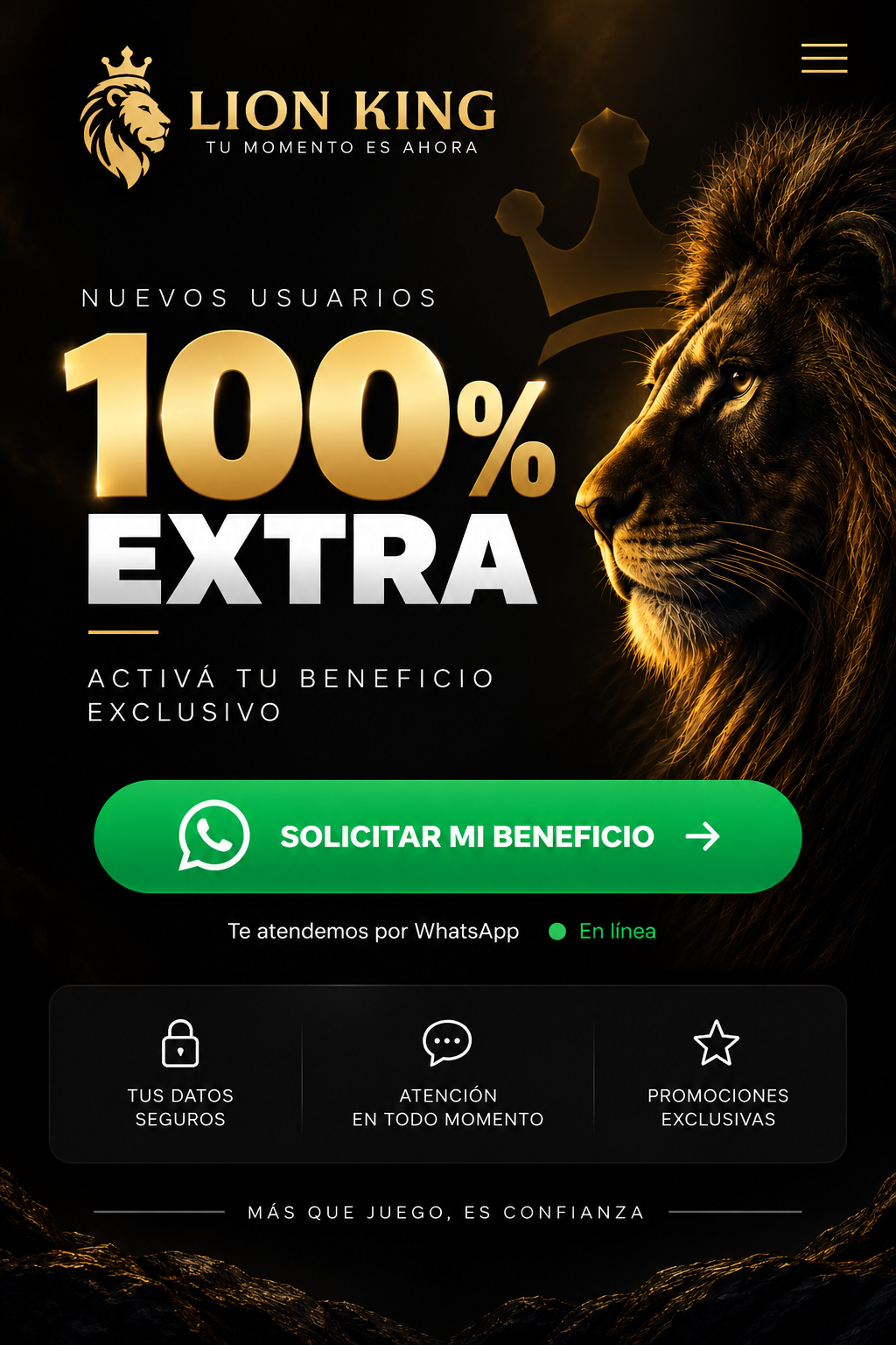 Lion King - 100% EXTRA